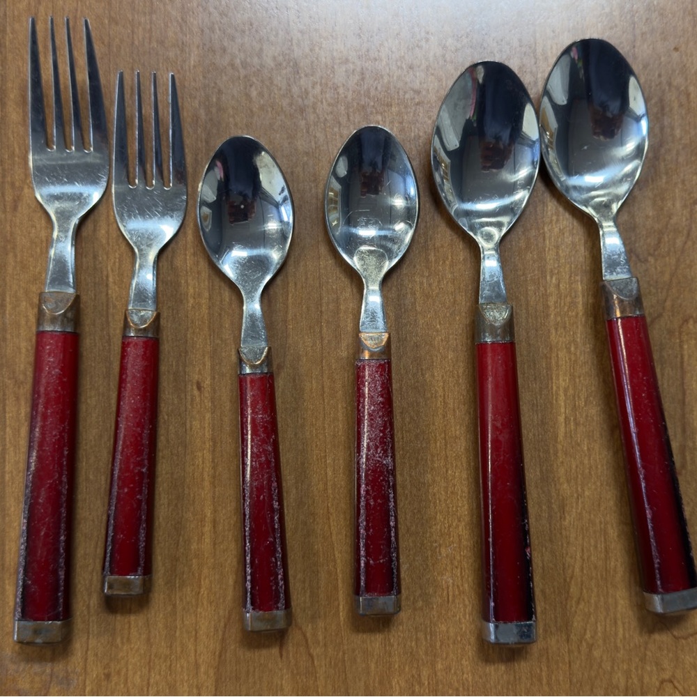 Vintage Stainless Steel Flatware Lot – Heavyweight – Mixed Pieces‎